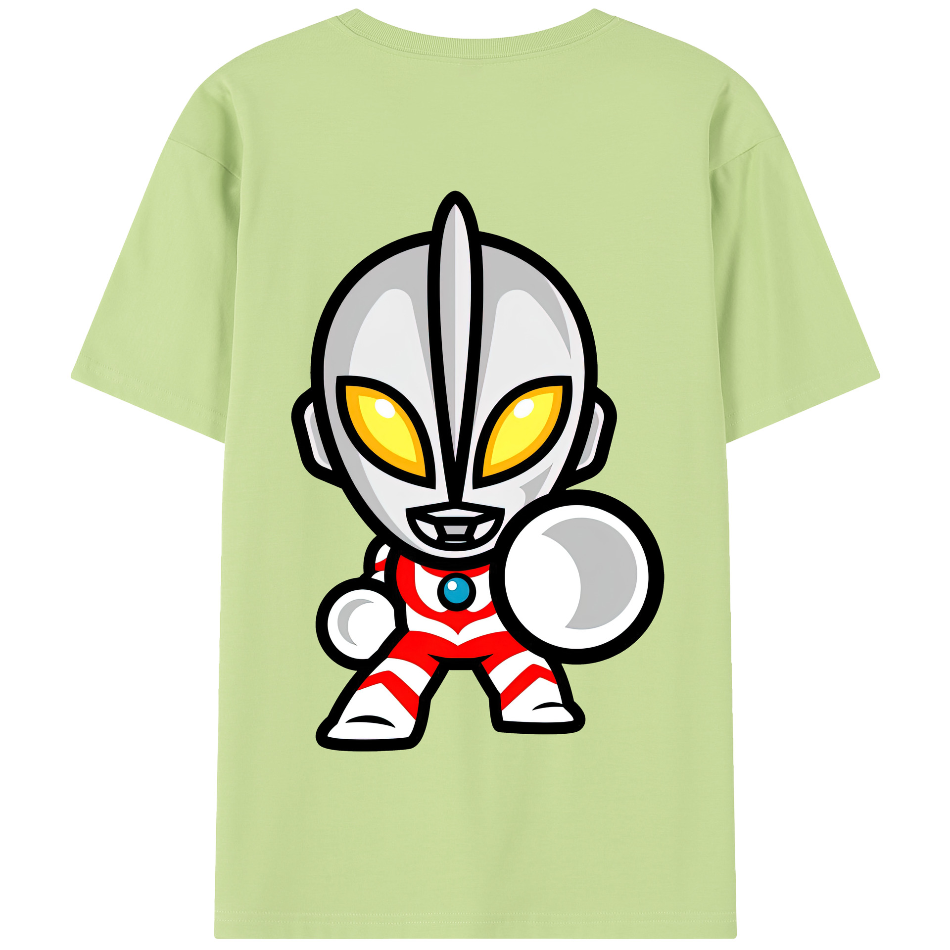 （画像用） ウルトラマン Ultraman 綿100％半袖Tシャツ（背面プリント）
